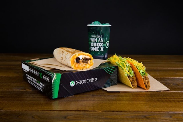 Taco Bell's Steak Quesarito Box Will Help You Win Xbox One X