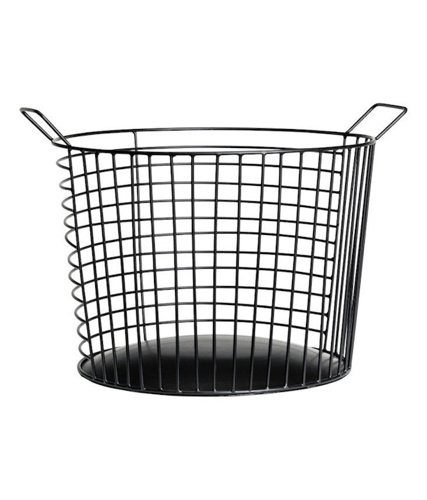 Metal Storage Basket | Storage baskets, Basket, Blanket basket