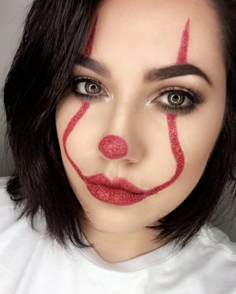 Clown Makeup Inspired By It Is All Over Instagram You Ll Be