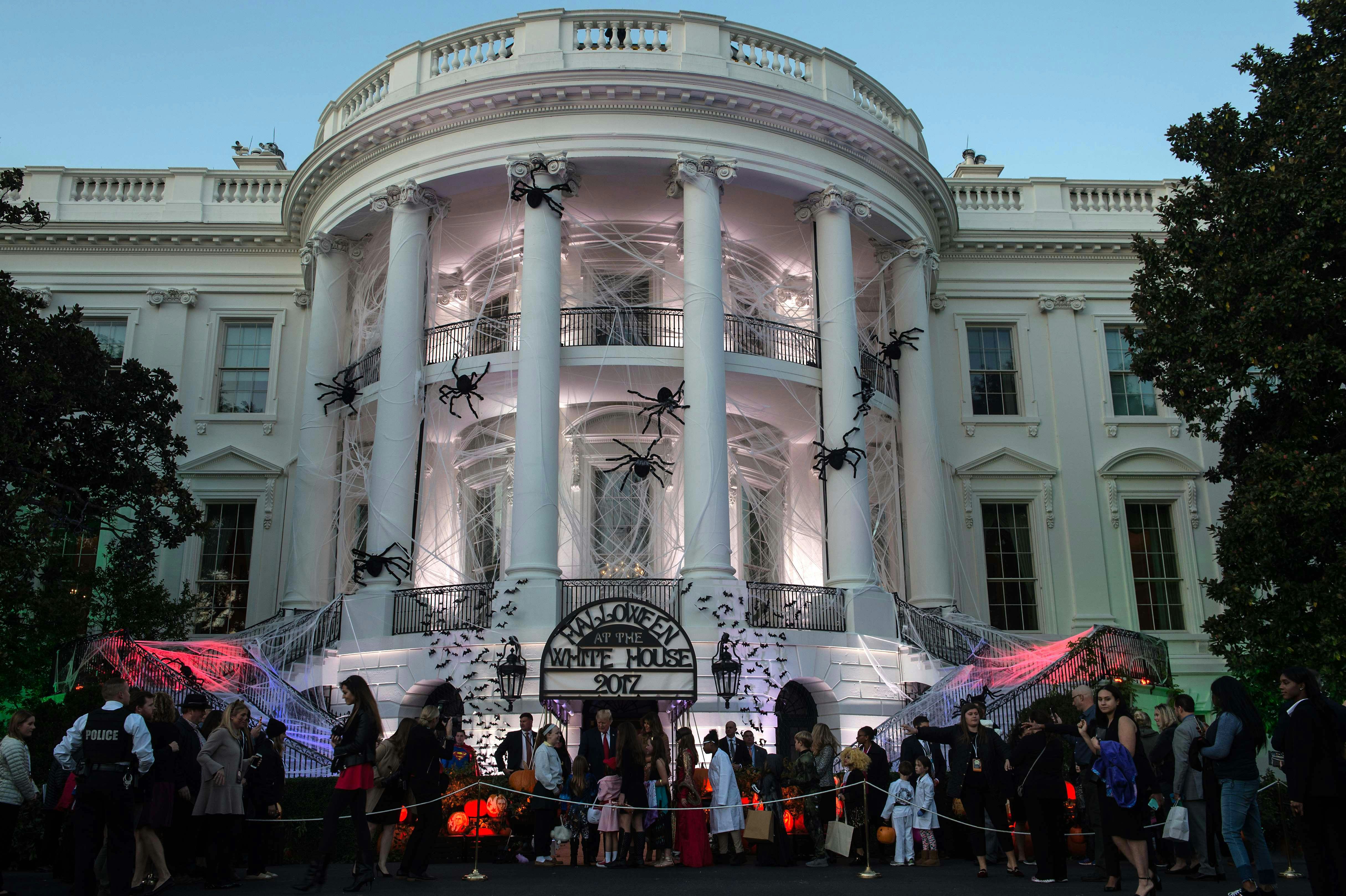 Photos Of Donald Trump’s Halloween Party At The White House Are Just