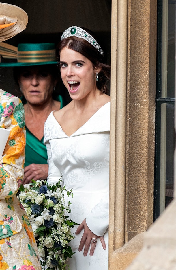 This Photo Of Princess Eugenie&rsquo;s Second Wedding Dress Is As Beautiful