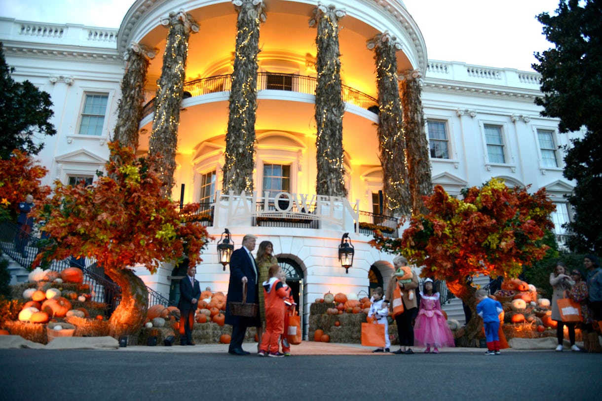 These Photos Of The White House Halloween Party Are Seriously Spooky