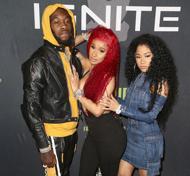 The Photos Of Cardi B Wearing Her Wedding Ring May Mean