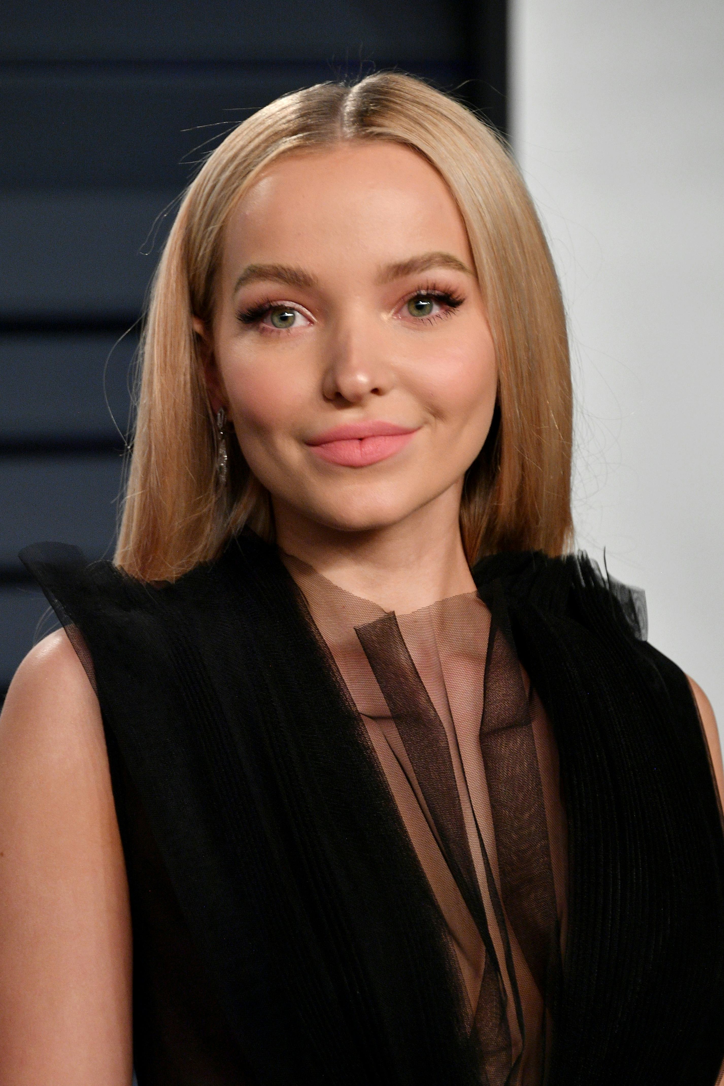 Dove Cameron's Light Purple Hair Is A Total Switch From Her Signature