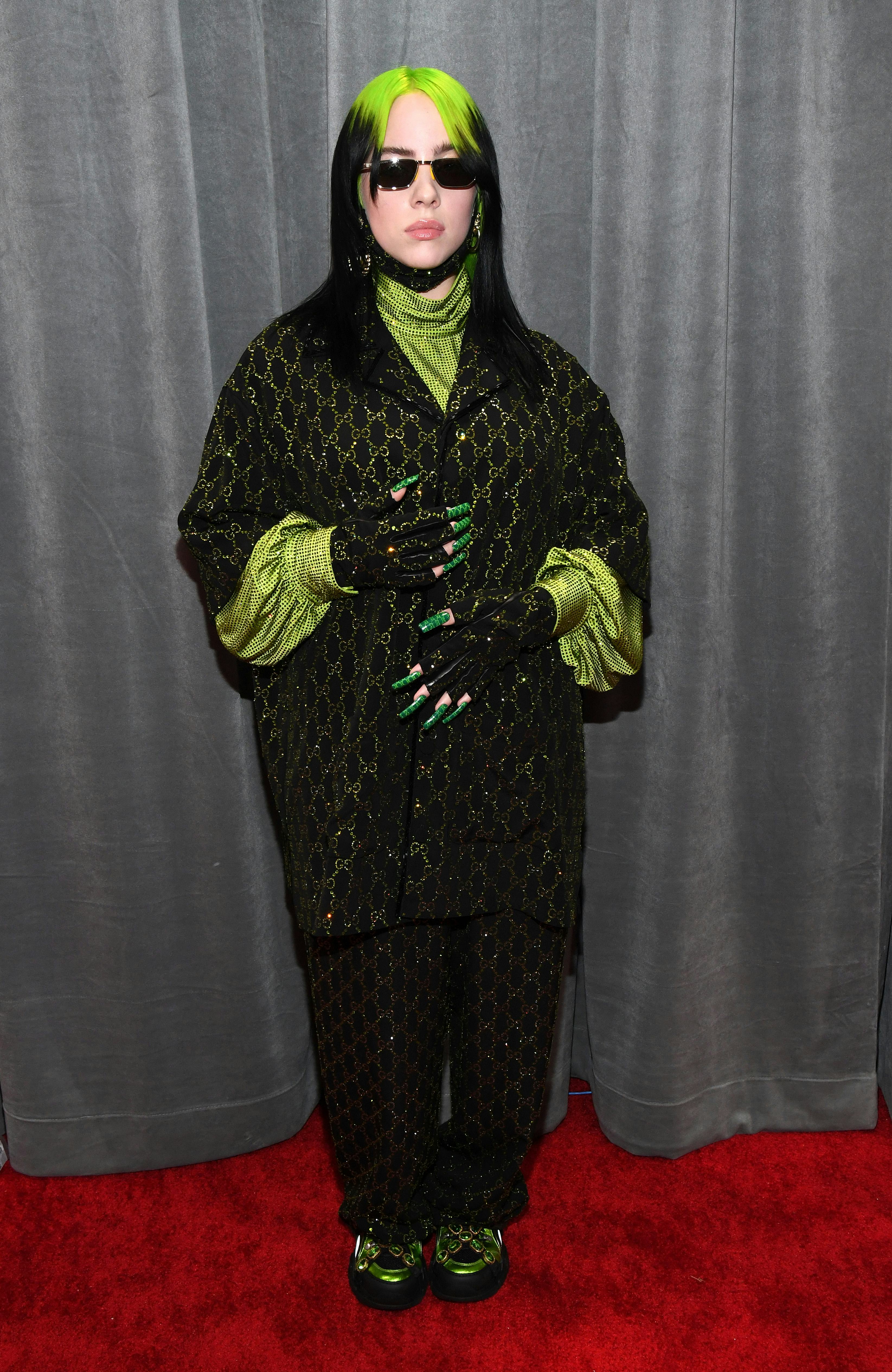 billie elish grammy outfit billie elish grammy outfit