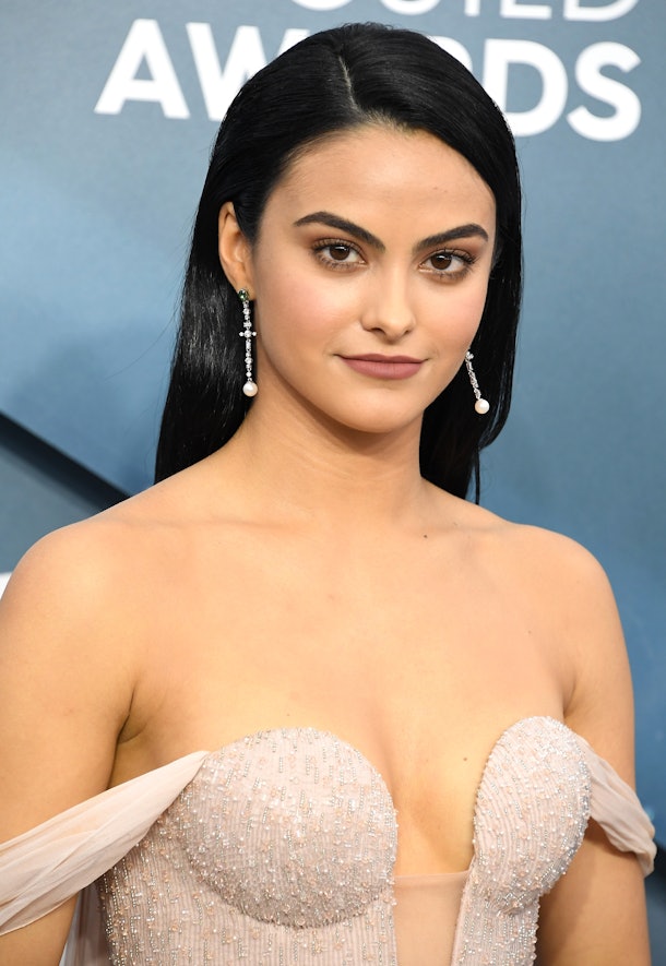 Hot Camila Mendes pictures from NYC, 10/23/2019. Her dress 