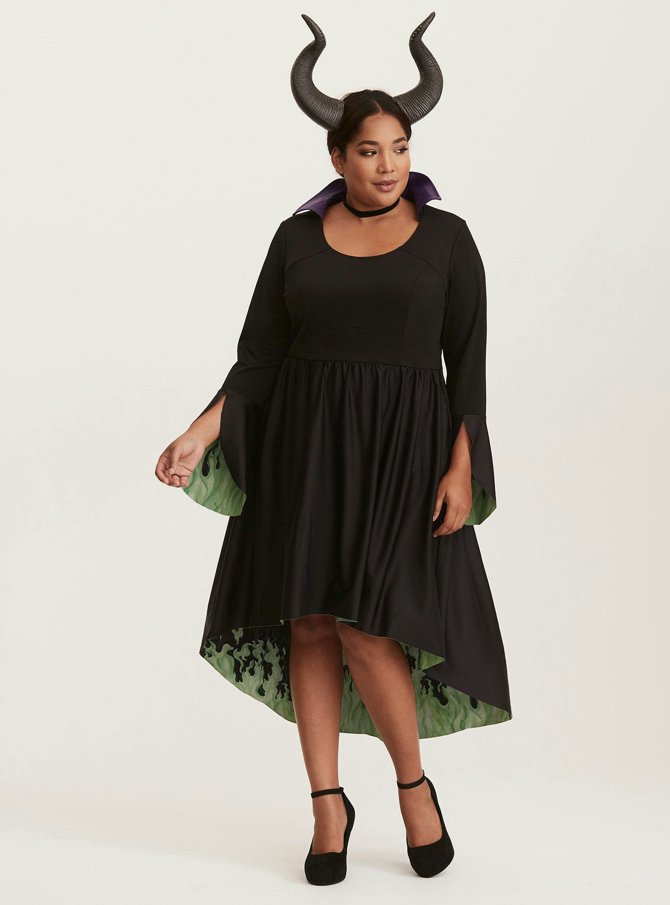 wednesday addams dress plus size torrid