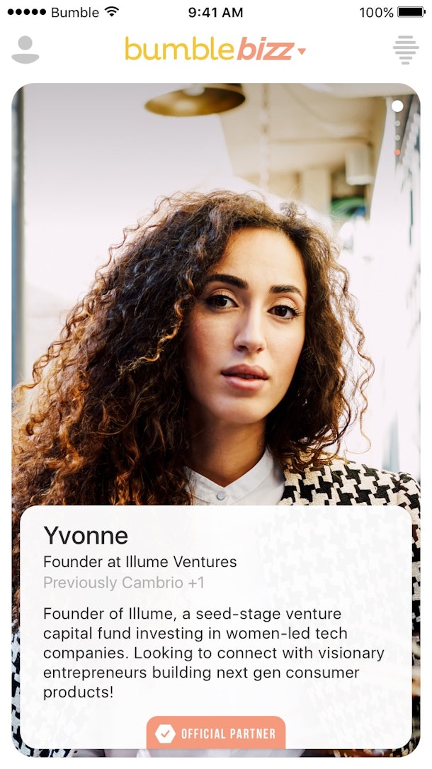 How Does Bumble Bizz Work? Bumble's New Feature Lets You ...