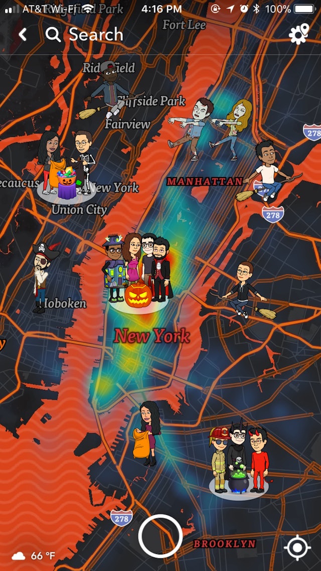 How To Use Halloween Bitmojis On Snap Map For Spooky Updates On Your