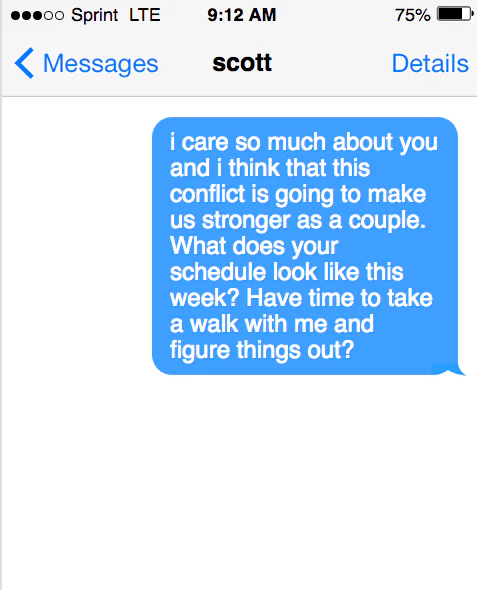 Mad Message 5 Serious Texts To Send Your Partner When You're Mad Besides