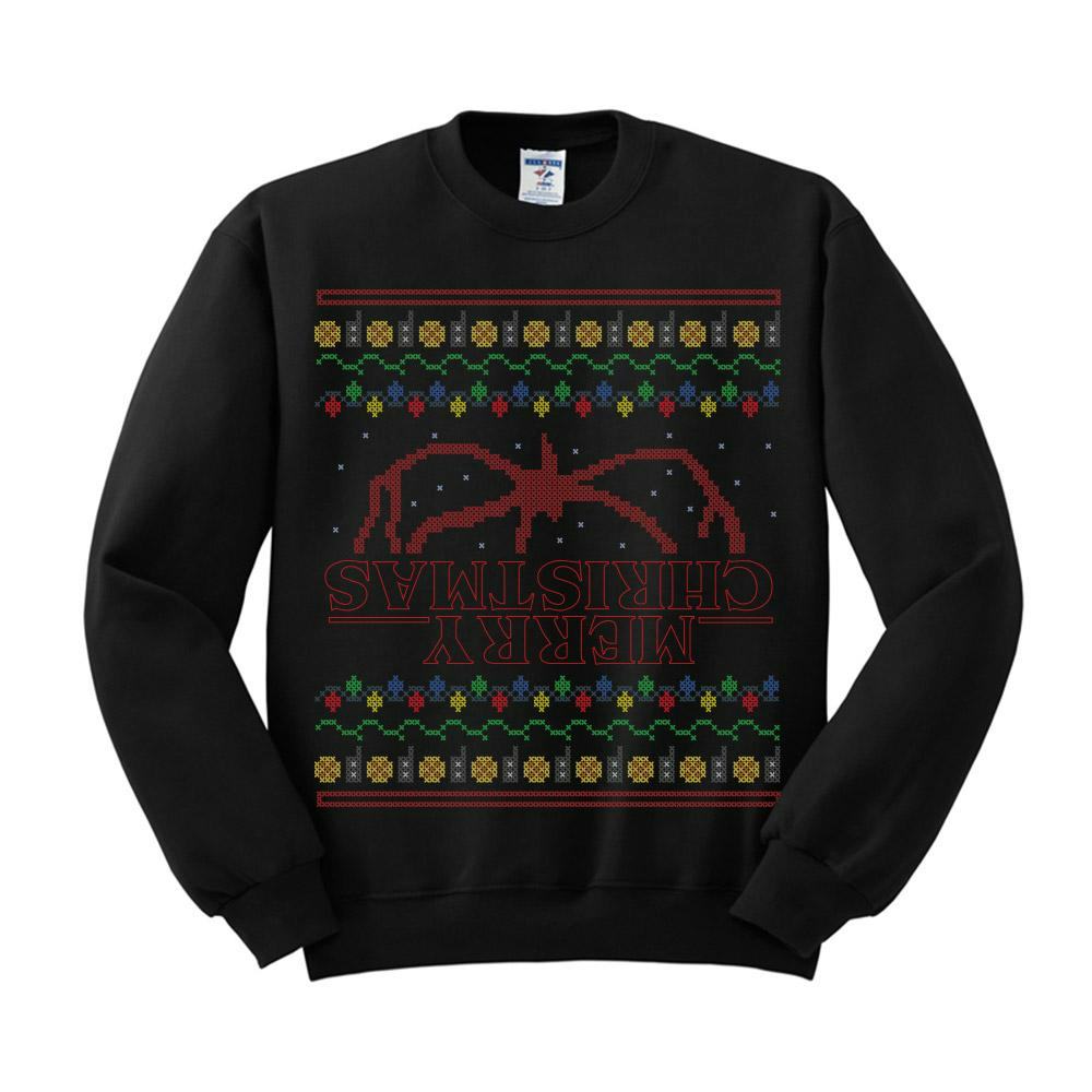 stranger things light up sweater