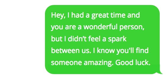 10 Texts To Send After A Date If You Need To Let Them Down Easy
