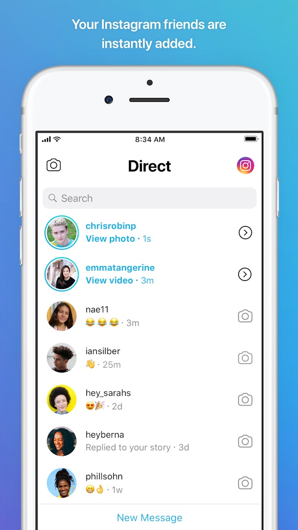 What Is Instagram's "Direct" App? It'll Make Sending DMs A Lot More Fun