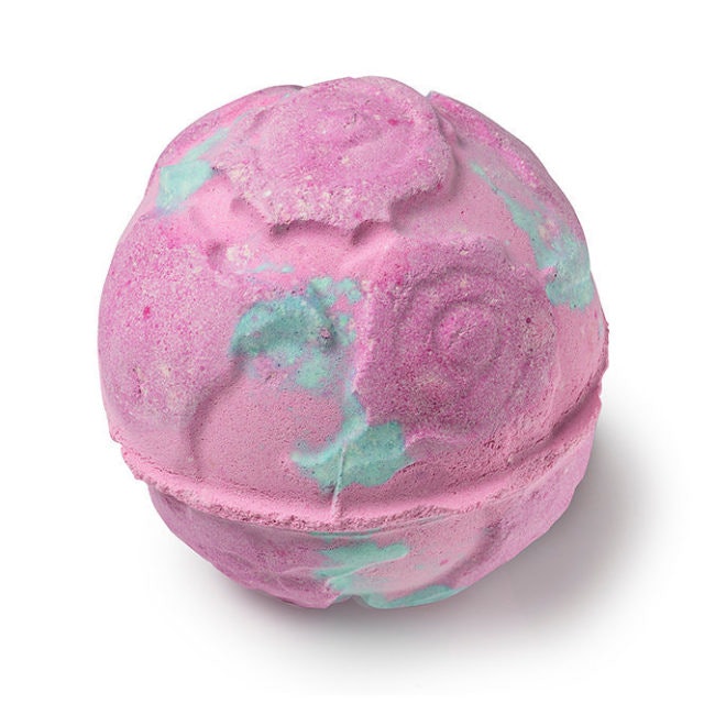 lush rose bath bomb