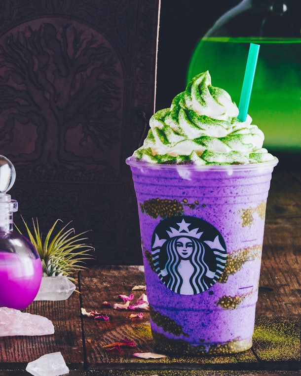 Starbucks' Witch's Brew Frappuccino Halloween Drink Is The Spooky New