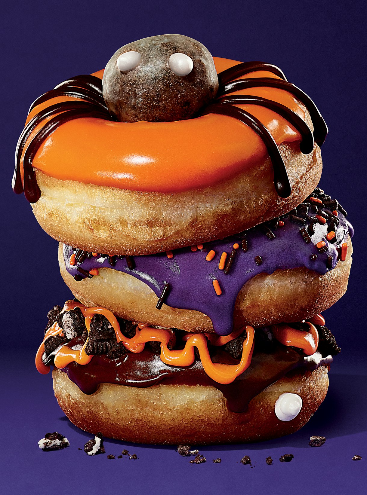 Dunkin' Donuts' Halloween Oreo Donut Is A Spooky New Treat That You'll