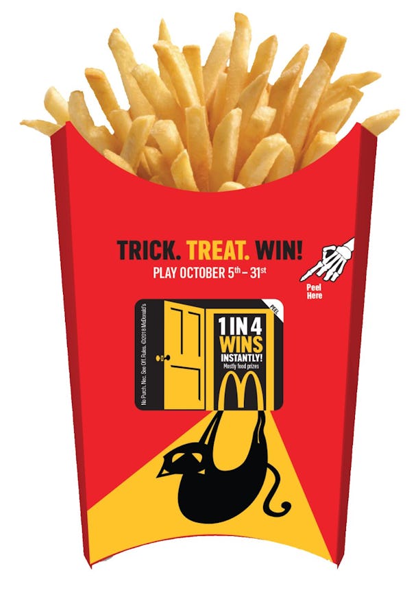 Here’s How To Play McDonald’s� “Trick. Treat. Win!” Halloween Game For