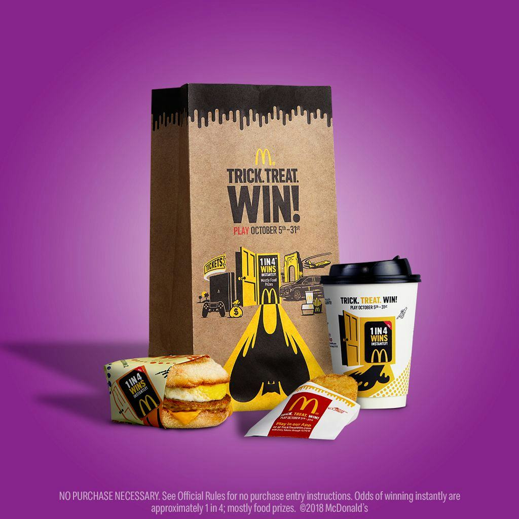 Here’s How To Play McDonald’s� “Trick. Treat. Win!” Halloween Game For
