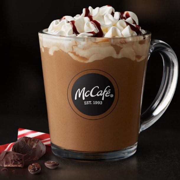 McDonald’s McCafé Peppermint Mocha Is Back For A Cheerful Holiday Sip