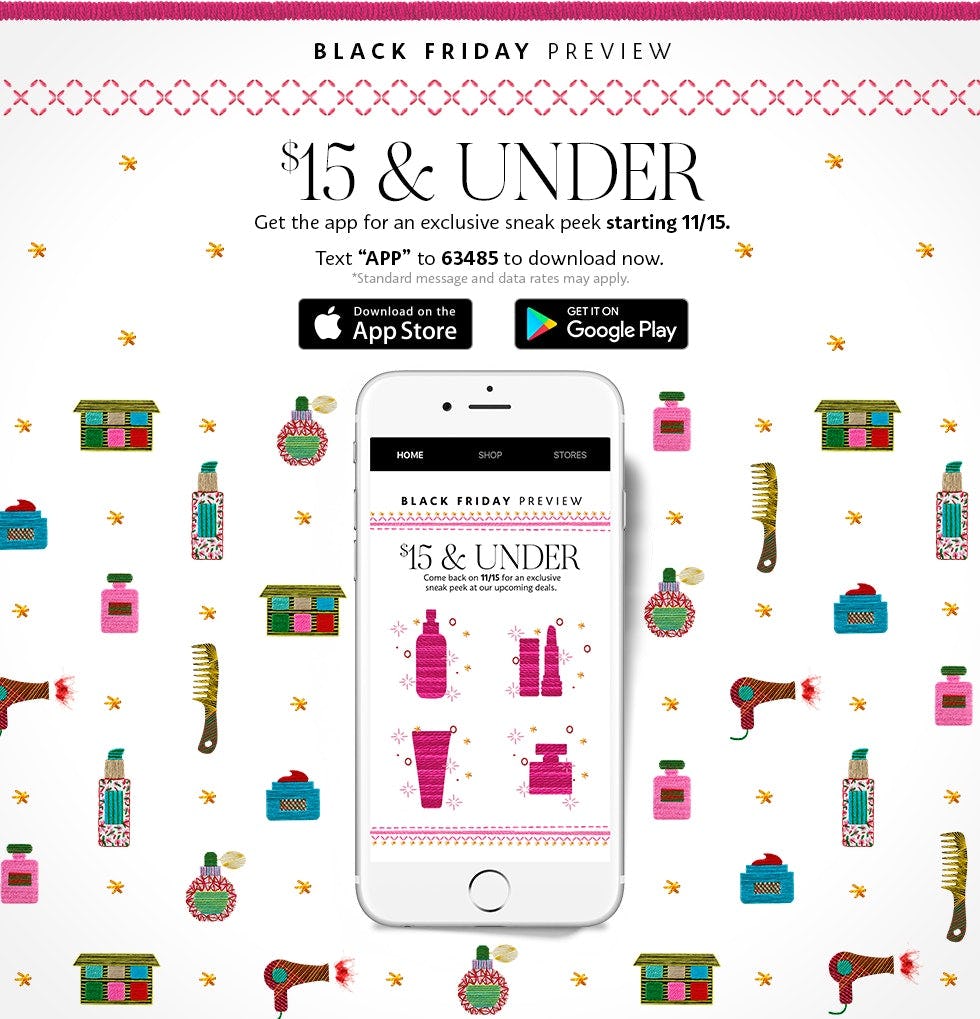sephora black friday 2018