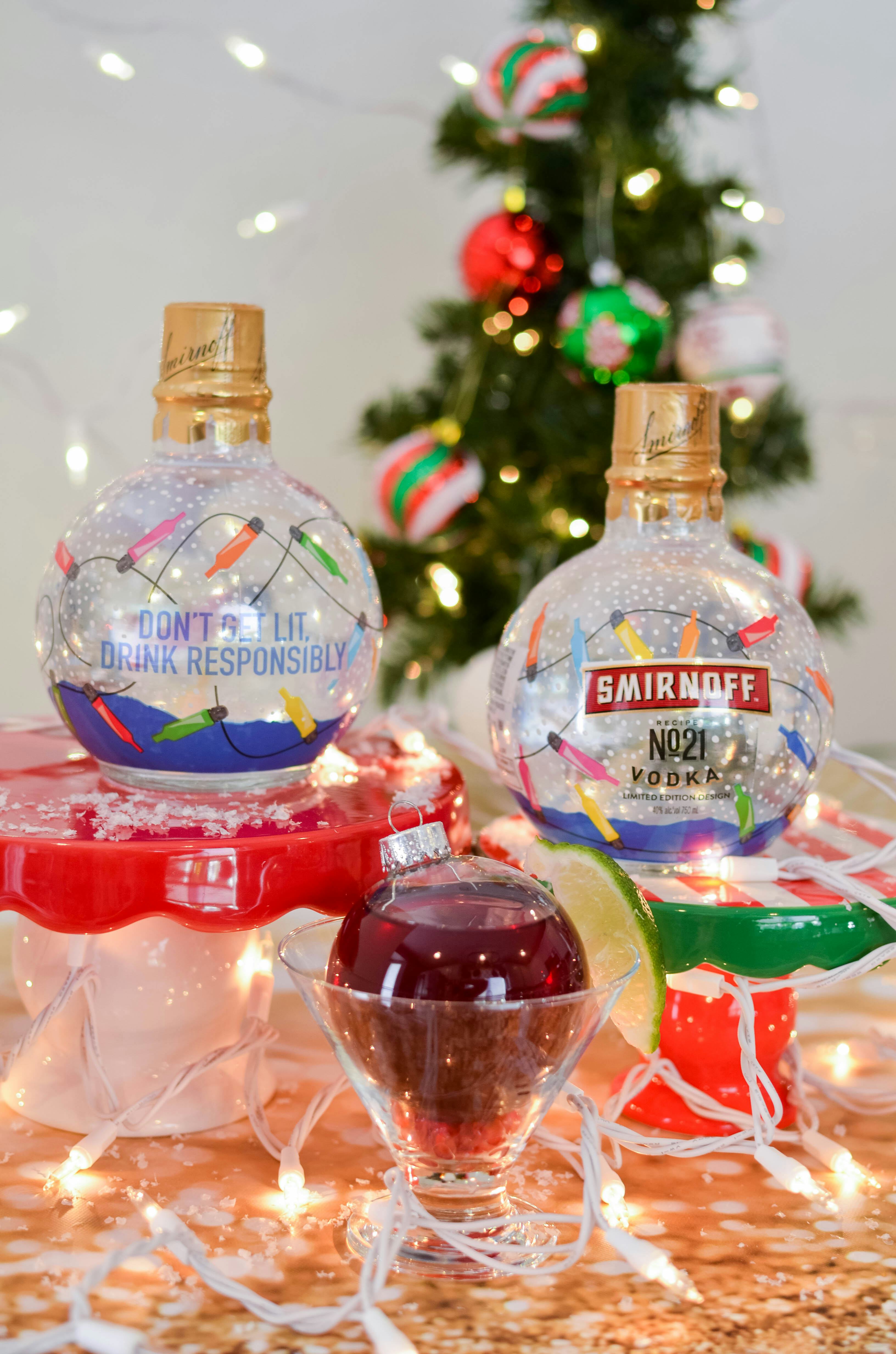 Smirnoff's Holiday Ornament Bottles Deserve An Invite To Your Party