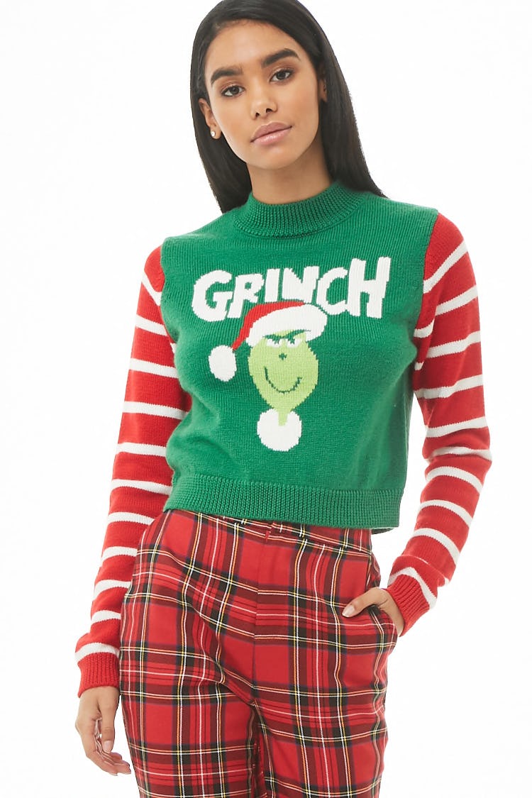 grinch hoodie forever 21