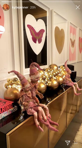The Kardashians Christmas Decorations Through The Years Are