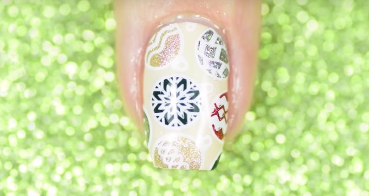 I really love how these came out 25 Captions For Christmas Nail Art That's As Dressed Up As Your Tree