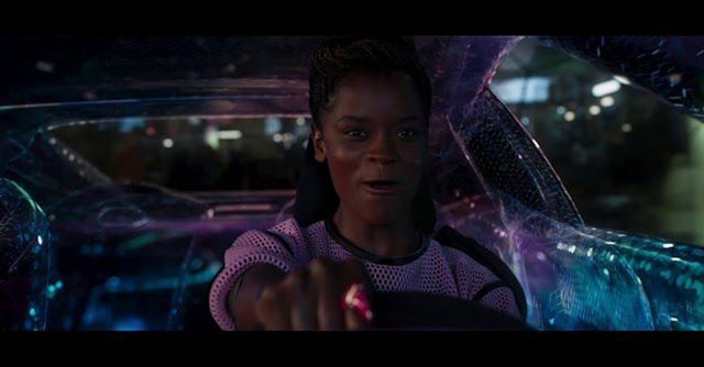 power up to blade how ebony Panther' 'Black In Sister T'Challa's The Is Comics? Shuri