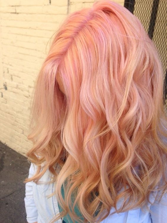 Photos Of Pink Lemonade Hair Prove Instagram's Coolest Color Trend Is