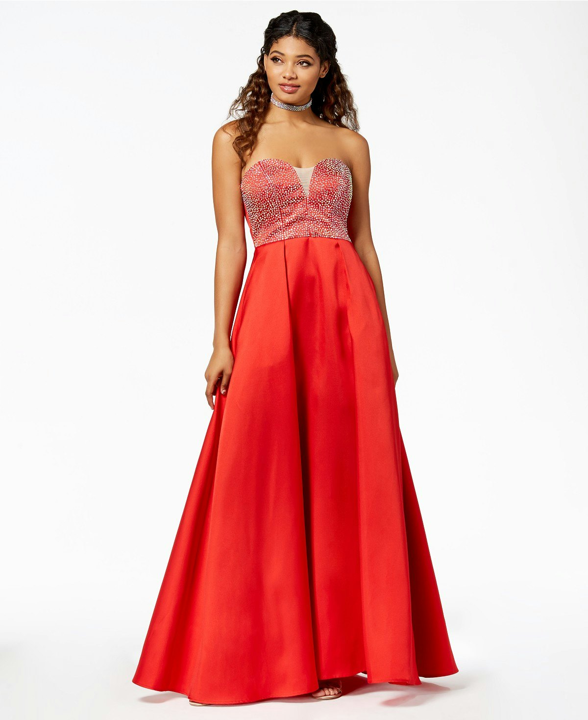 Red Prom Dress Macys Discount, 60% OFF ...