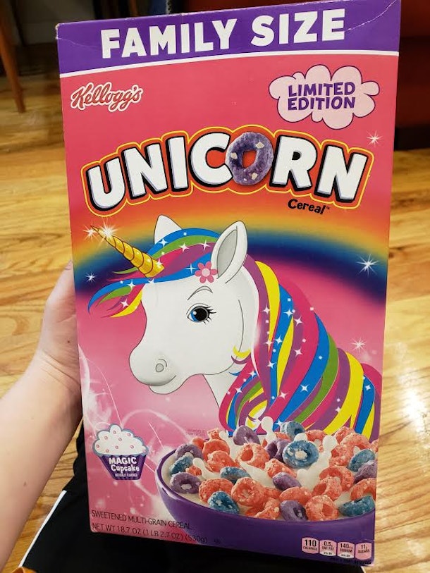What Does Unicorn Cereal Taste Like? It's Like Having Dessert For Breakfast