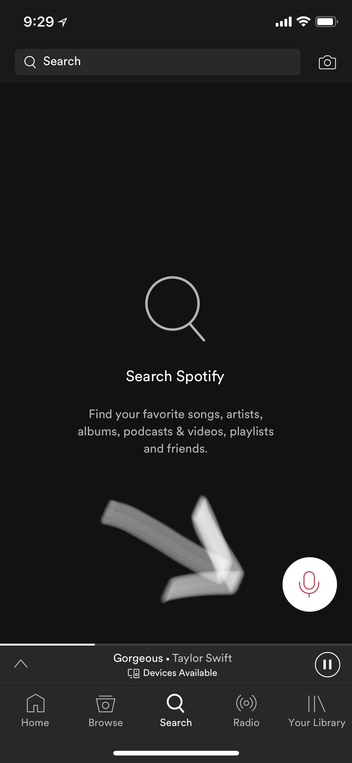 spotify voice search spotify voice search