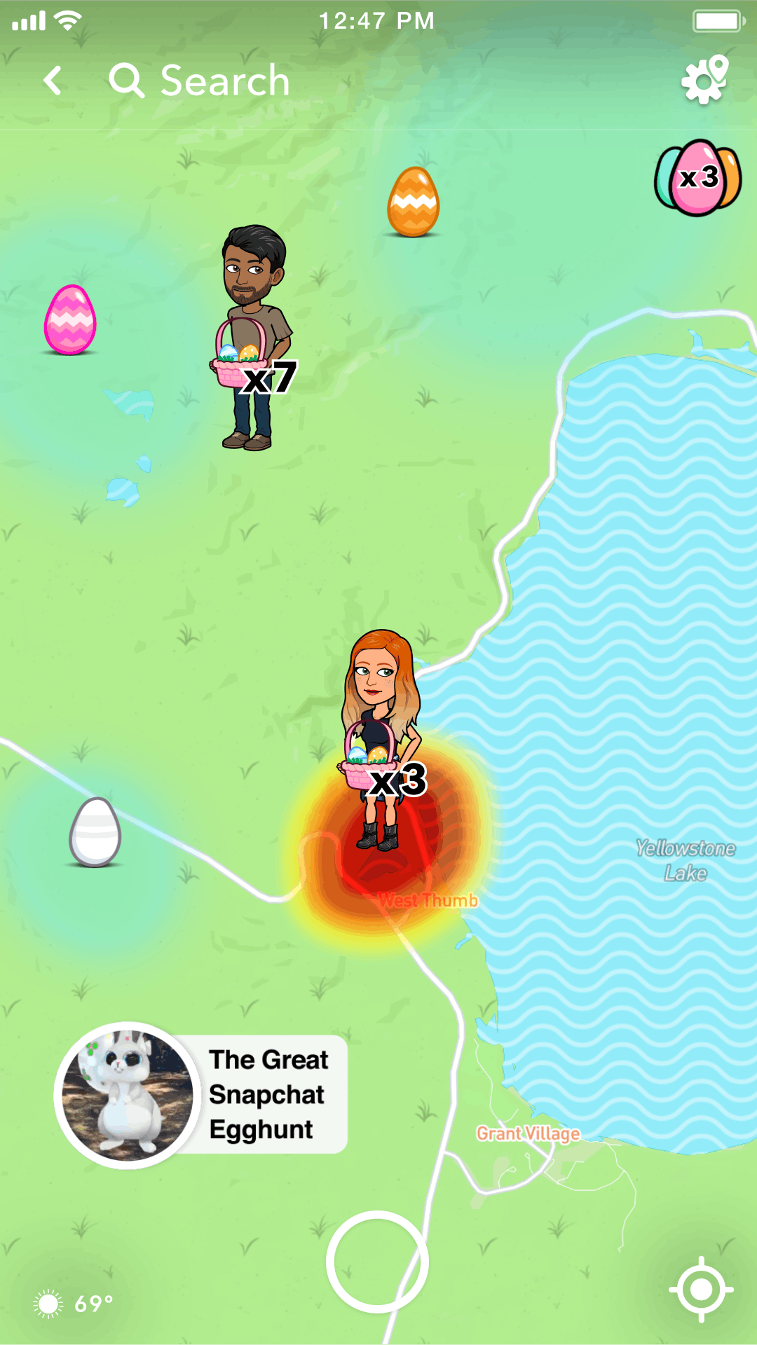 How To Find Easter Eggs On Snap Map During Snapchat's Egg Hunt, Because