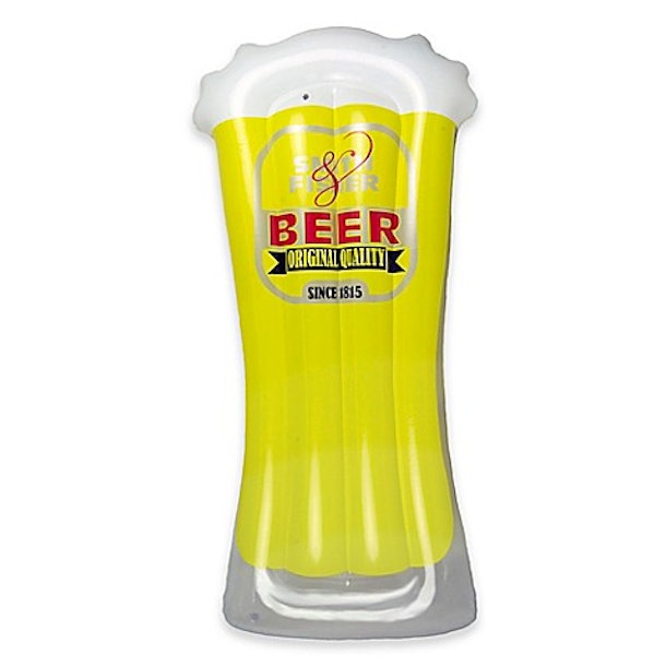 beer bottle pool float