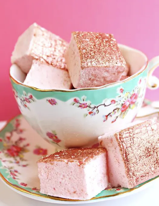 Rose Gold Ros Marshmallows By XO Marshmallow Are Here They re Coated Rose Gold Ros Marshmallows By XO Marshmallow Are Here They re Coated