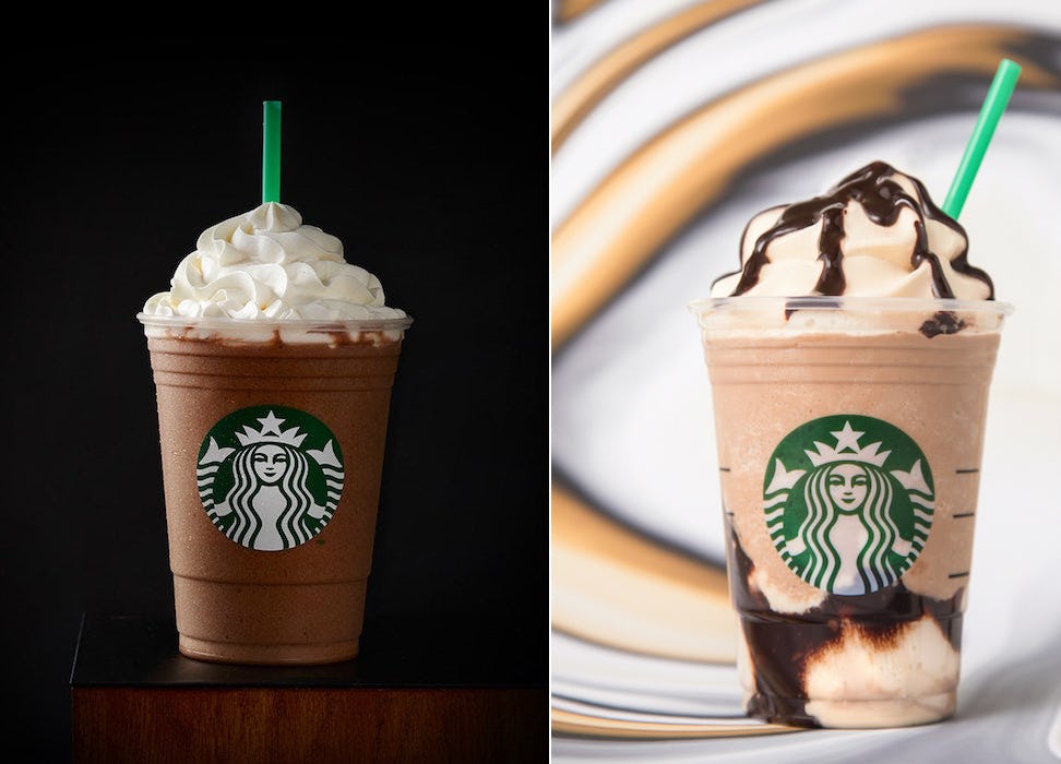The Difference Between Starbucks' Triple & Original Mocha Frappuccinos