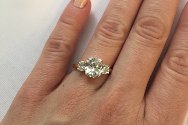 I Tried Meghan Markle's Engagement Ring Replica On & I ...