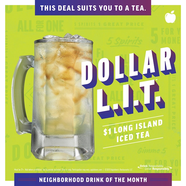 Applebee's 1 Long Island Iced Teas Are Here For June & I'll Cheers To That
