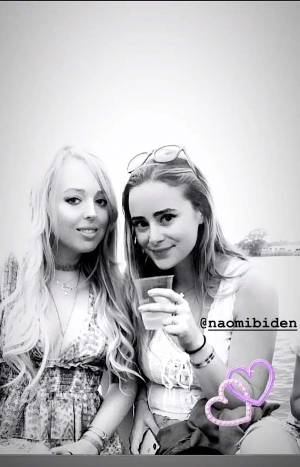 Tiffany Trump S Instagram With Naomi Biden Is Uh Kinda Awkward