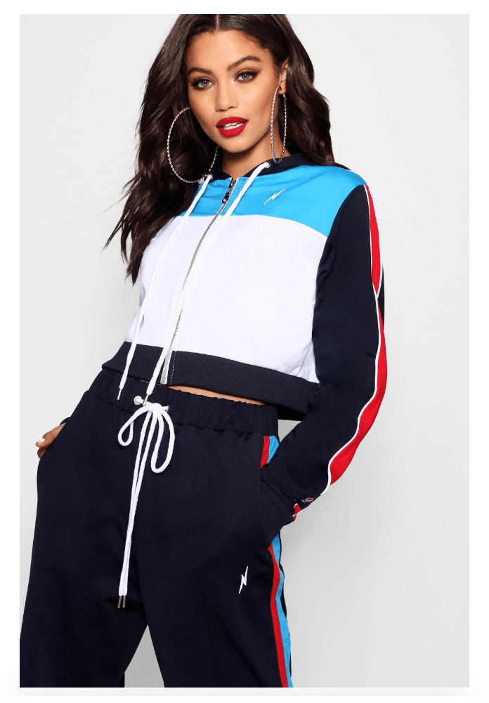 pepsi cropped hoodie