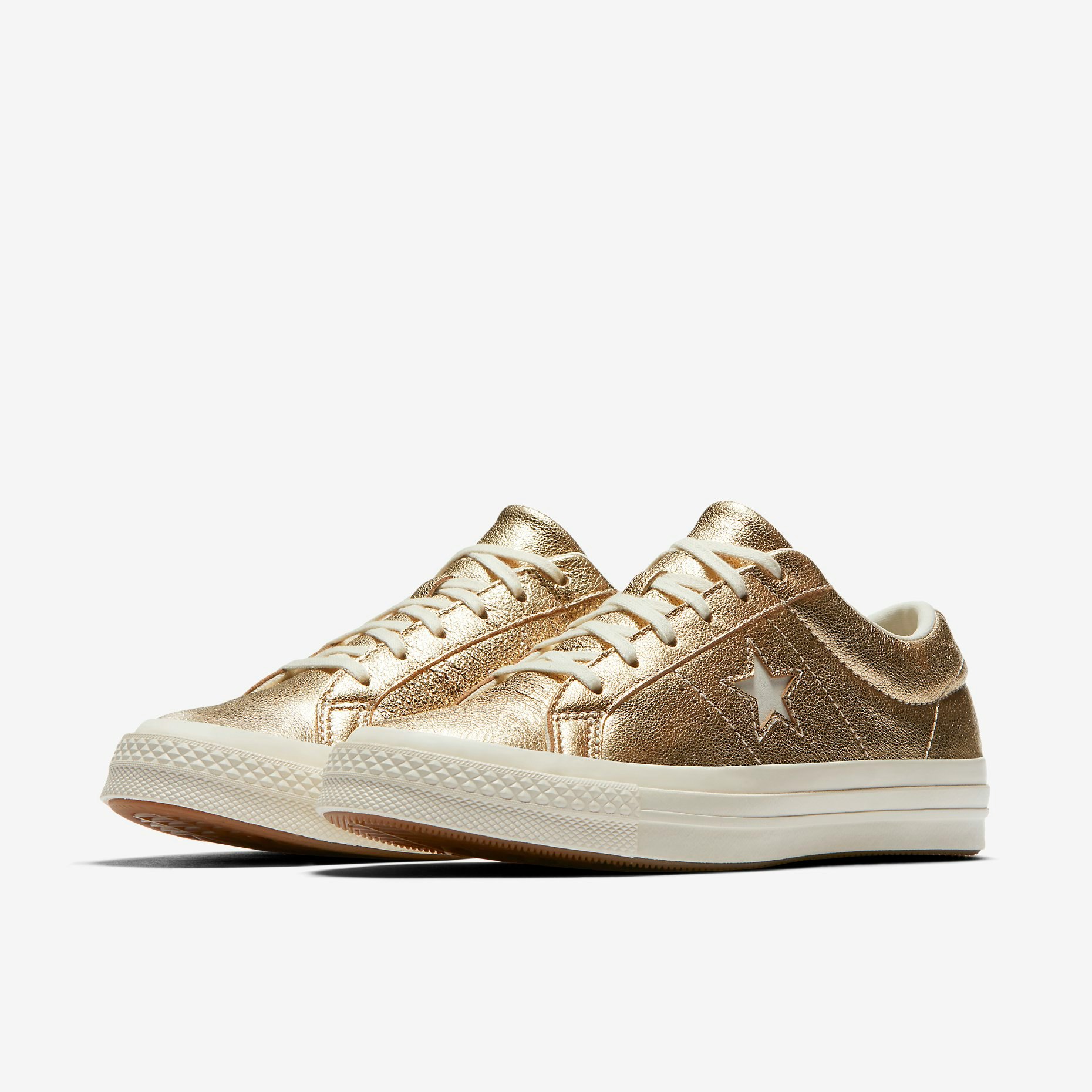 converse one star gold