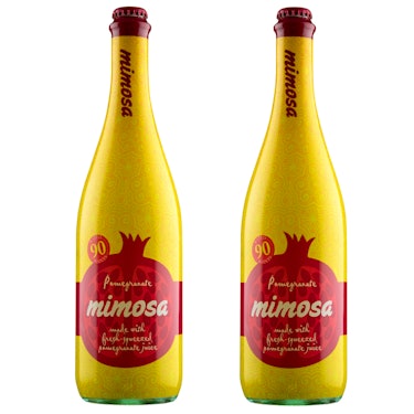 aldi mimosa pomegranate bottled