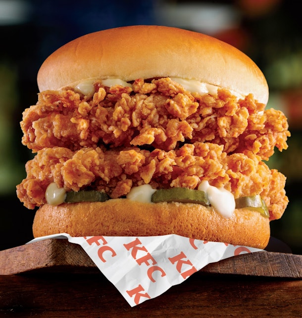 KFC's New Double Colonel Crispy Sandwich Is An Upgrade To An OG Menu Item