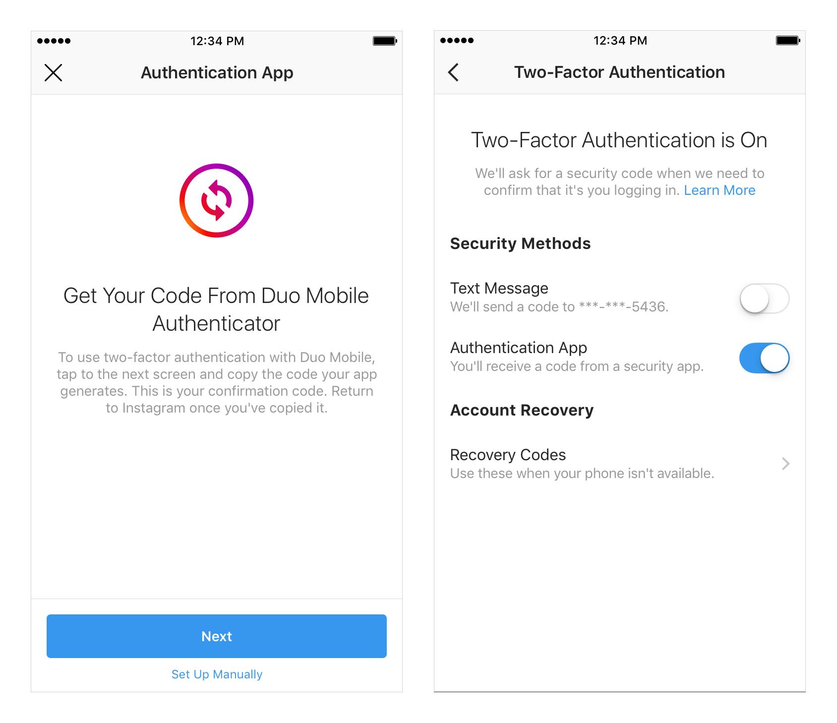 Here's How To Use Instagram's ThirdParty Authenticator Apps To Keep