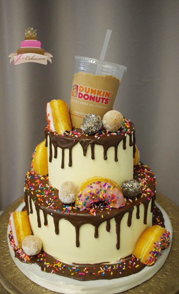 These Dunkin' Donuts Cakes Are Almost Too Pretty To Eat