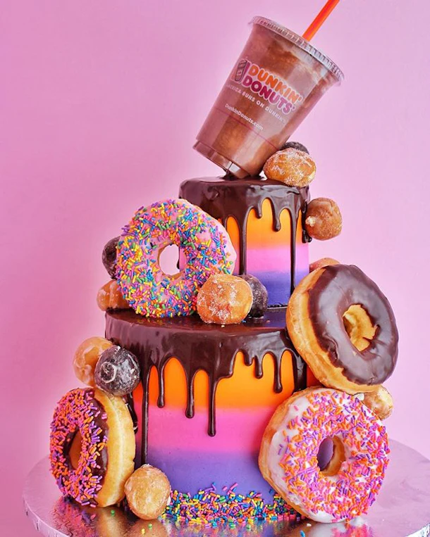 These Dunkin' Donuts Cakes Are Almost Too Pretty To Eat