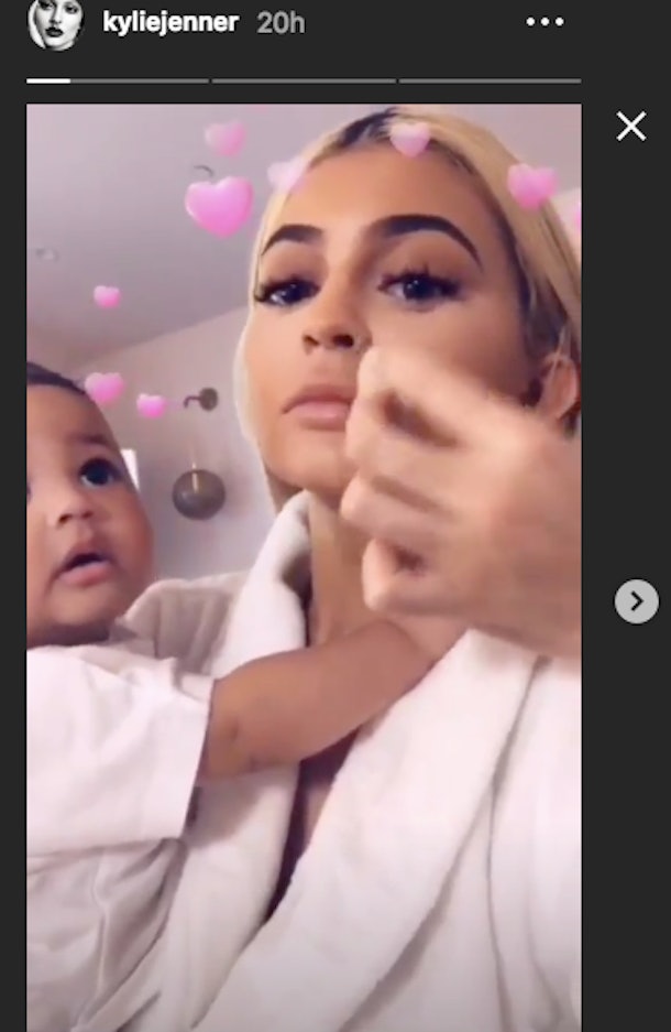 Kylie Jenner's Video Of Stormi Watching Her Getting Her Makeup Done Is ...
