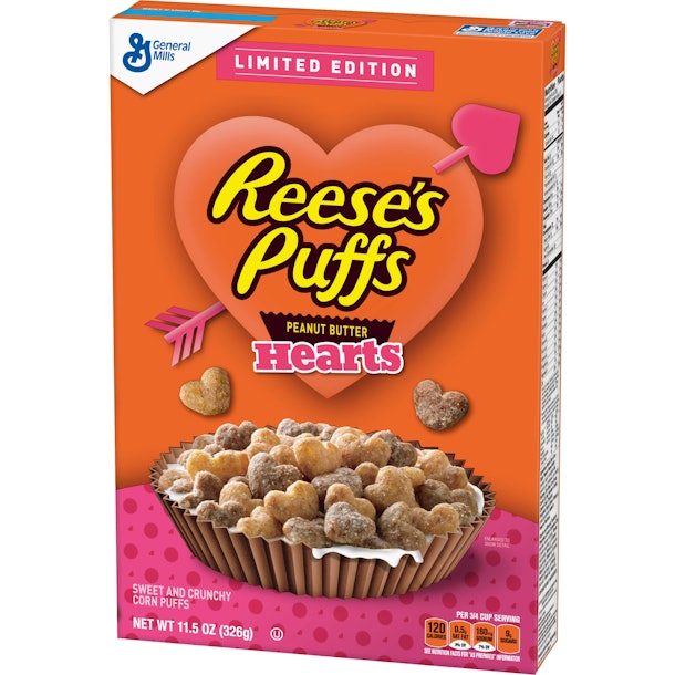 Image result for reese's puff heart cereal