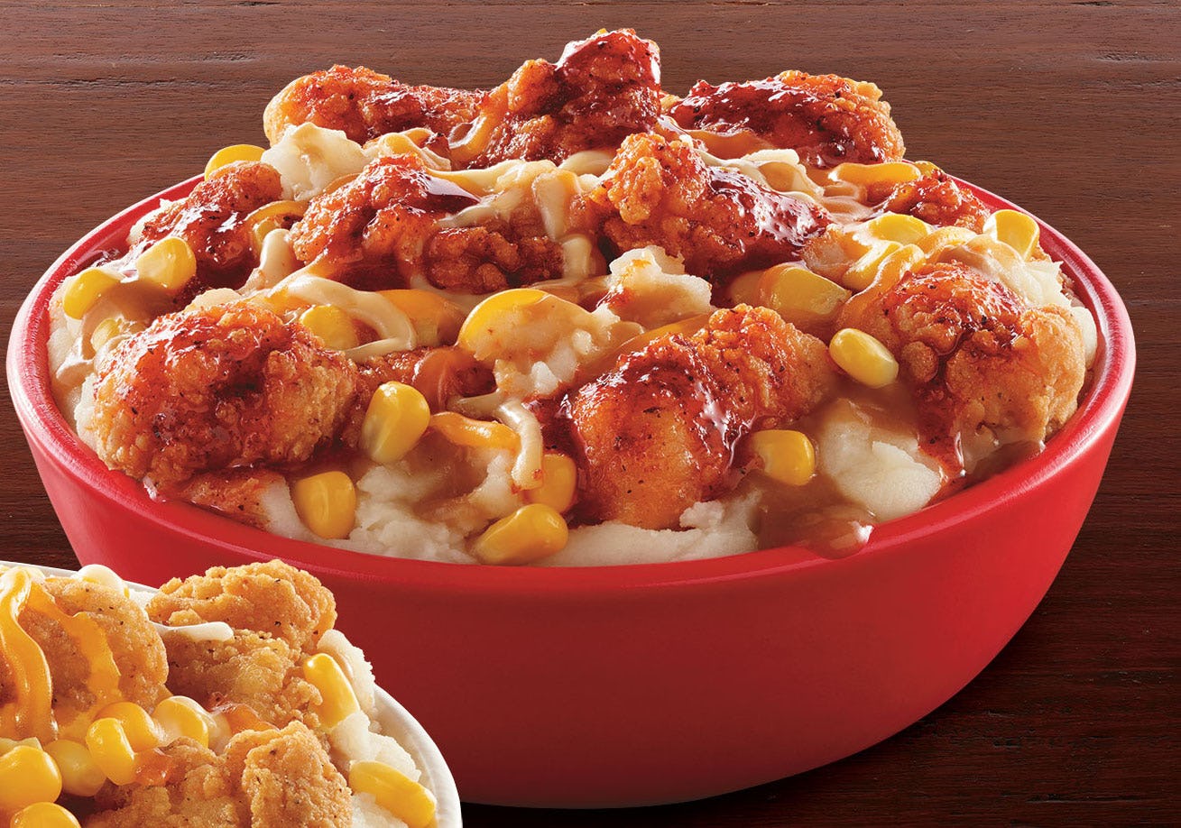KFC's 3 Famous Bowl Promo Includes This New Spicy Version With A Kick